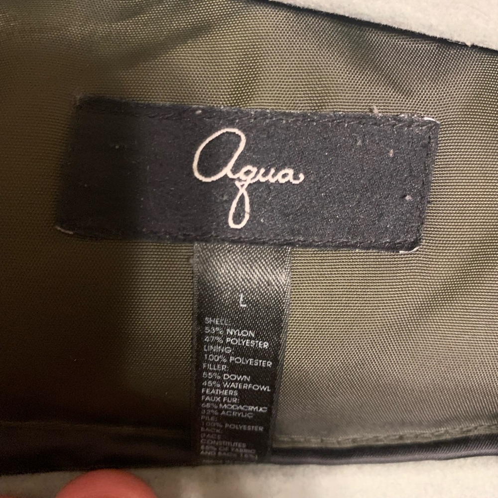 Army green AQUA winter coat